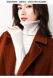 Wool Blended 2026 Autumn And Winter Women's New Short Pile Stack High-Necked Hood Thicken And Bottom Sweater Knitted Shirt