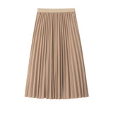 Autumn And Winter New Women Korean Version Of The Long-Term Retro Fashion Half-Dressed Skirt 8837