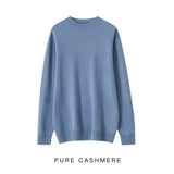 Line Ready-Wear 100% Pure Wool 2026 Autumn And Winter New Men's Loose Half-High-Neck Solid Color Knitted Sweater