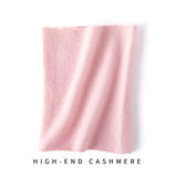 Cashmere 2026 Autumn And Winter New Women's Clothing Warm Small Scarf Thicken Around The Neck Knitted Solid Color Neck Cover