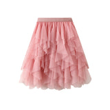 Half-Dress Summer Short Skirt Fairy Net Dress Pony Skirt Girl Short Skirt 1682