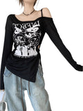 Design Suffeled Shoulder Long Sleeve Sunscreen Shirt Women Spring And Summer Slimming Pure Hot Hot Girl Thin Clothes