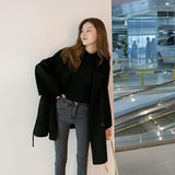 2025 Autumn And Winter New Fashion Coat Women's Korean Version Of The Long Loose Hair In The Coat Trend