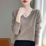 Wool Blended 2026 Autumn And Winter New Women's First-Line Ready-Up V. Collar Hooded Short Jacket Shirt Sweater
