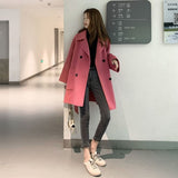 2025 Autumn And Winter New Fashion Coat Women's Korean Version Of The Long Loose Hair In The Coat Trend