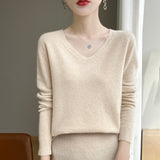 Wool Blended 2026 Autumn And Winter New Women's First-Line Ready-Up V. Collar Hooded Short Jacket Shirt Sweater