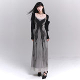Grey Sling Dress In The Summer Of 2025 Cold And Chic Niche Designer Seaside Travel To Wear