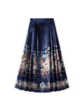 National Style Hanfu Ancient Style Horse Face Skirt Dress Dress Dress Dress 2025 New One-Style Dress 2316