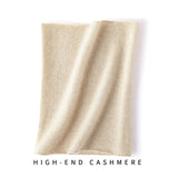 Cashmere 2026 Autumn And Winter New Women's Clothing Warm Small Scarf Thicken Around The Neck Knitted Solid Color Neck Cover
