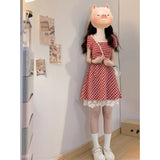 Large-Size French Sweet First Love Dress Women Summer Fat MM Thin Skirt Pear-Shaped Body A Dress