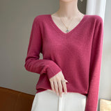 Wool Blended 2026 Autumn And Winter New Women's First-Line Ready-Up V. Collar Hooded Short Jacket Shirt Sweater