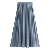 Autumn And Winter New Women Korean Version Of The Long-Term Retro Fashion Half-Dressed Skirt 8837